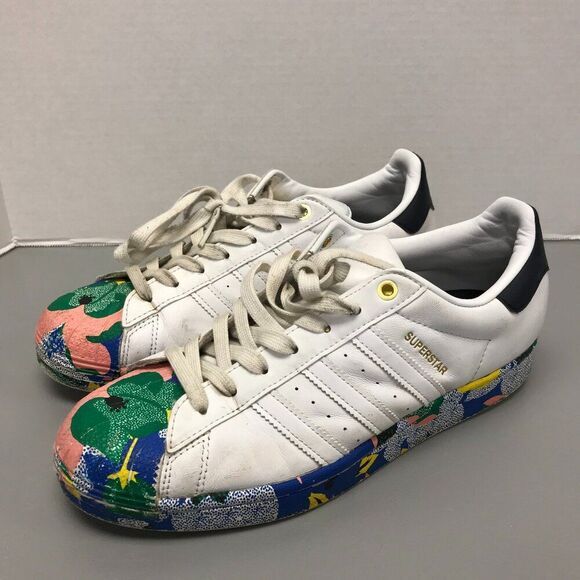 adidas Her Studio London X Superstar Floral Print size 9.5‎ - Picture 1 of 9